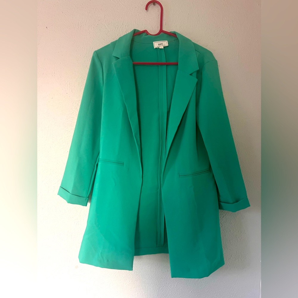 Like New Dry Goods Blazer - Green